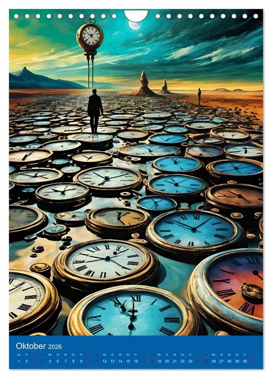 Produktbild: Farbenwelten (Wandkalender 2026 DIN A4 hoch), CALVENDO Monatskalender