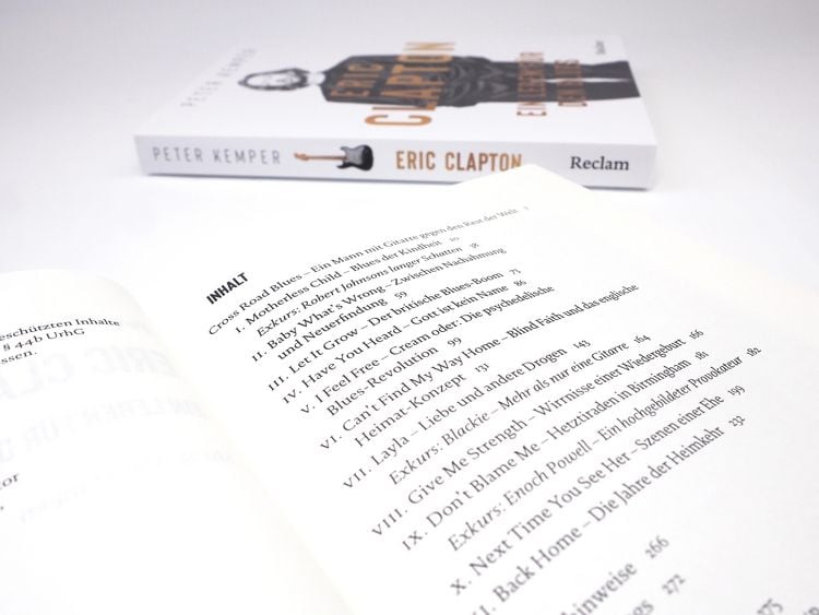 Produktbild: Eric Clapton. Ein Leben f&uuml;r den Blues