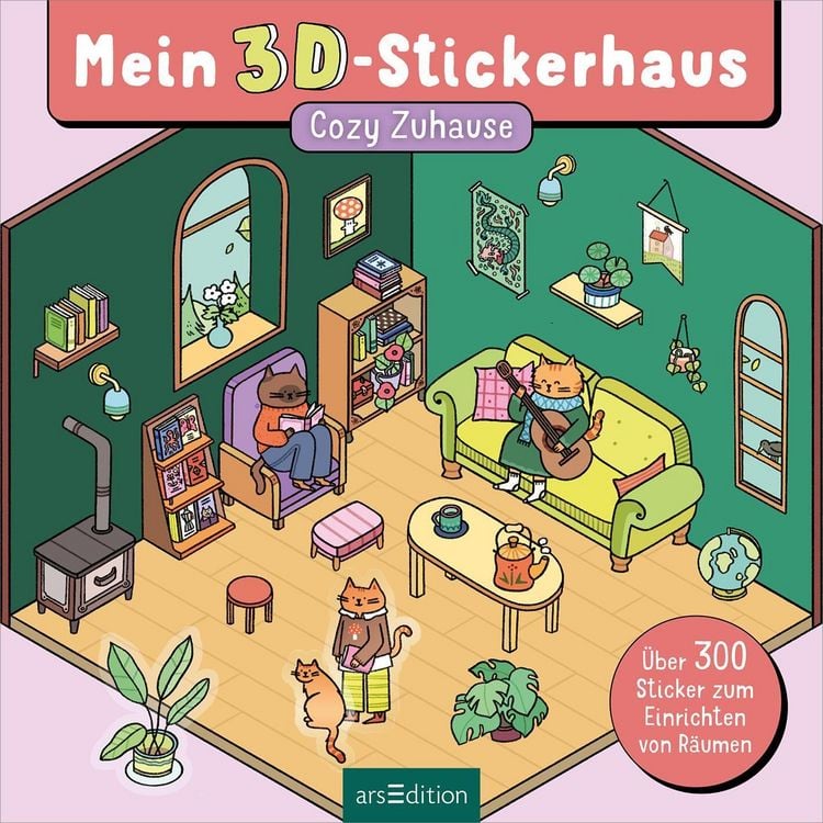 Produktbild: Mein 3D-Stickerhaus &ndash; Cozy Zuhause