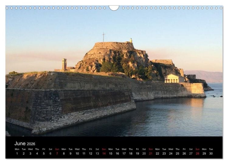 Produktbild: Corfu Dream Island (Wall Calendar 2026 DIN A3 landscape), CALVENDO 12 Month Wall Calendar