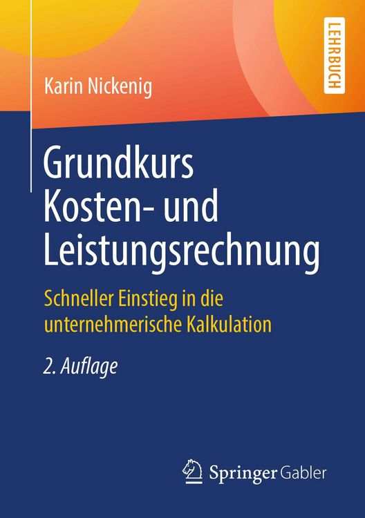 Produktbild: Grundkurs Kosten- und Leistungsrechnung