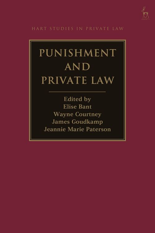Produktbild: Punishment and Private Law