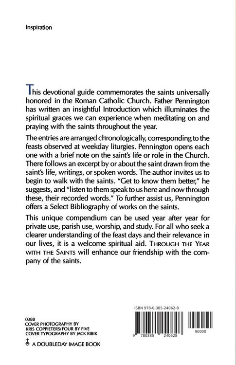 Produktbild: Through the Year with the Saints