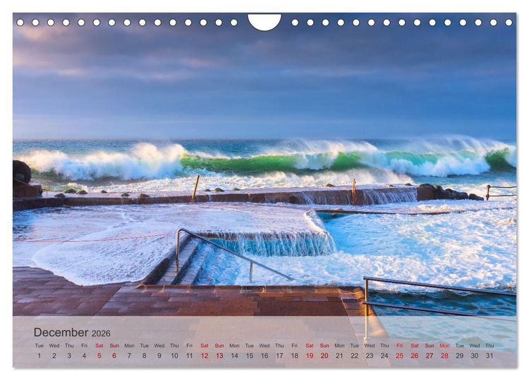 Produktbild: Beautiful Seascapes (Wall Calendar 2026 DIN A4 landscape), CALVENDO 12 Month Wall Calendar