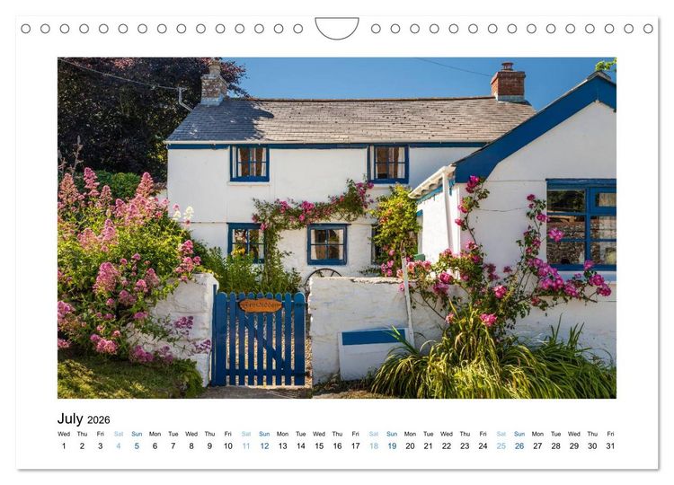 Produktbild: Cornwall - Between Land and Sea (Wall Calendar 2026 DIN A4 landscape), CALVENDO 12 Month Wall Calendar