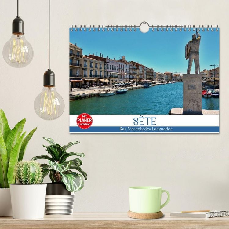 Produktbild: S&egrave;te - Das Venedig des Languedoc (Wandkalender 2026 DIN A4 quer), CALVENDO Monatskalender