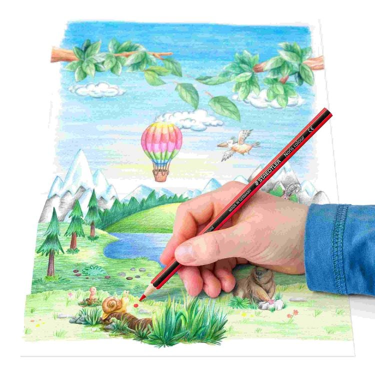 Produktbild: STAEDTLER Noris Schreib- und Zeichbedarf Noris colour 185 Buntstifte, 12er Set