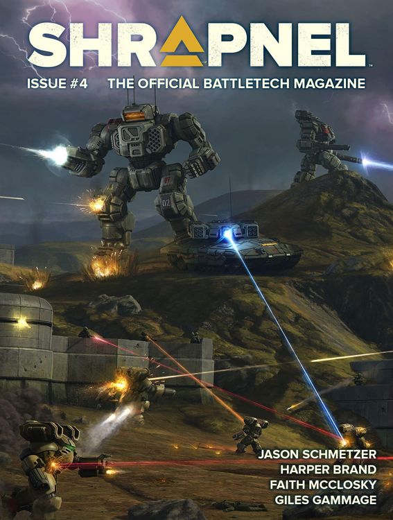 Produktbild: BattleTech: Shrapnel, Issue #4 (BattleTech Magazine, #4)