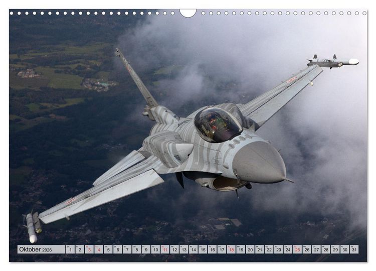 Produktbild: Milit&auml;rjets aus aller Welt (Wandkalender 2026 DIN A3 quer), CALVENDO Monatskalender