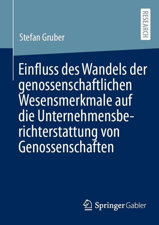Produktbild: Einfluss des Wandels der genossenschaftlichen Wesensmerkmale auf die Unternehmensberichterstattung von Genossenschaften