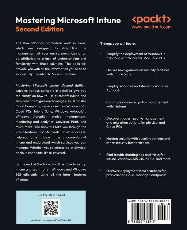 Produktbild: Mastering Microsoft Intune - Second Edition