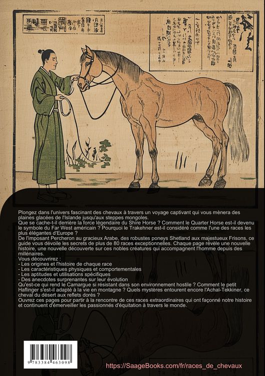 Produktbild: Races de Chevaux: Guide Complet des Chevaux et Poneys