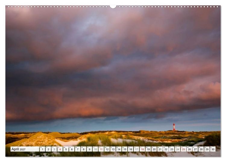 Produktbild: Amrum. Natur und Landschaften (Wandkalender 2027 DIN A2 quer), CALVENDO Monatskalender