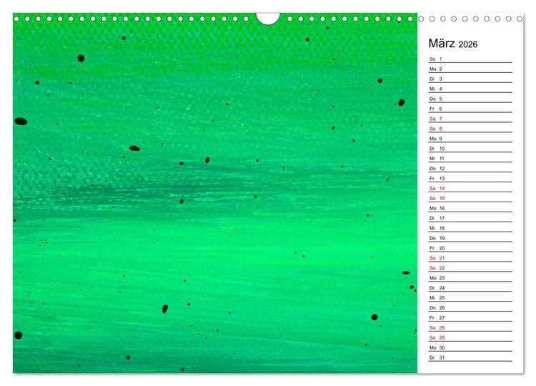 Produktbild: Mein bunter DIY-Bastelkalender (Wandkalender 2026 DIN A3 quer), CALVENDO Monatskalender