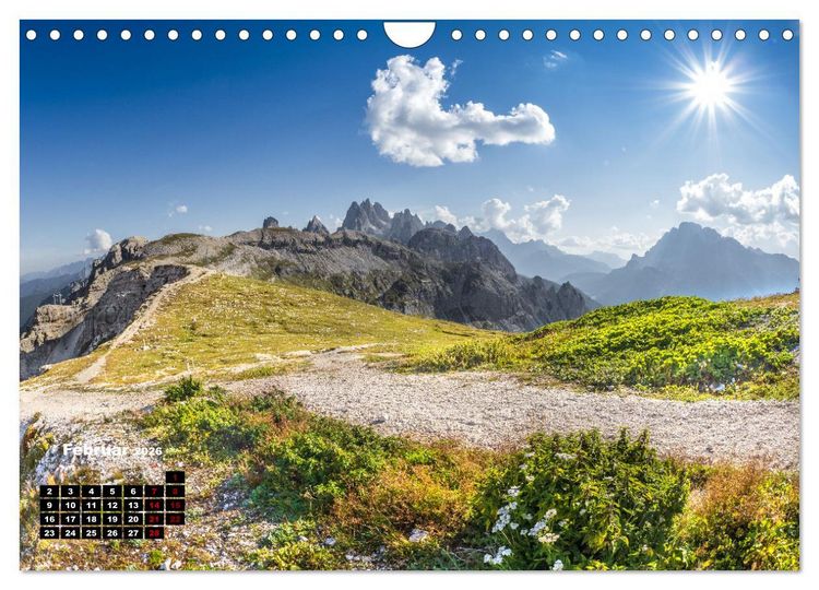 Produktbild: S&uuml;dtirol, traumhafte Berge und Seen by VogtArt (Wandkalender 2026 DIN A4 quer), CALVENDO Monatskalender