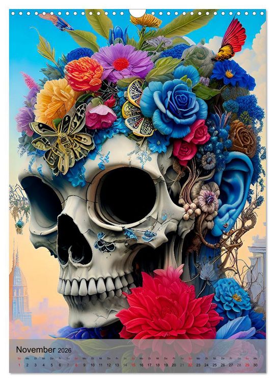 Produktbild: Beautiful Death (Wandkalender 2026 DIN A3 hoch), CALVENDO Monatskalender