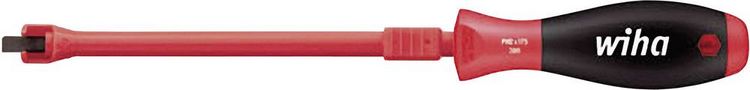 Produktbild: Wiha Werkstatt Schlitz-Schraubendreher Klingenbreite: 4mm Klingenl&auml;nge: 125mm