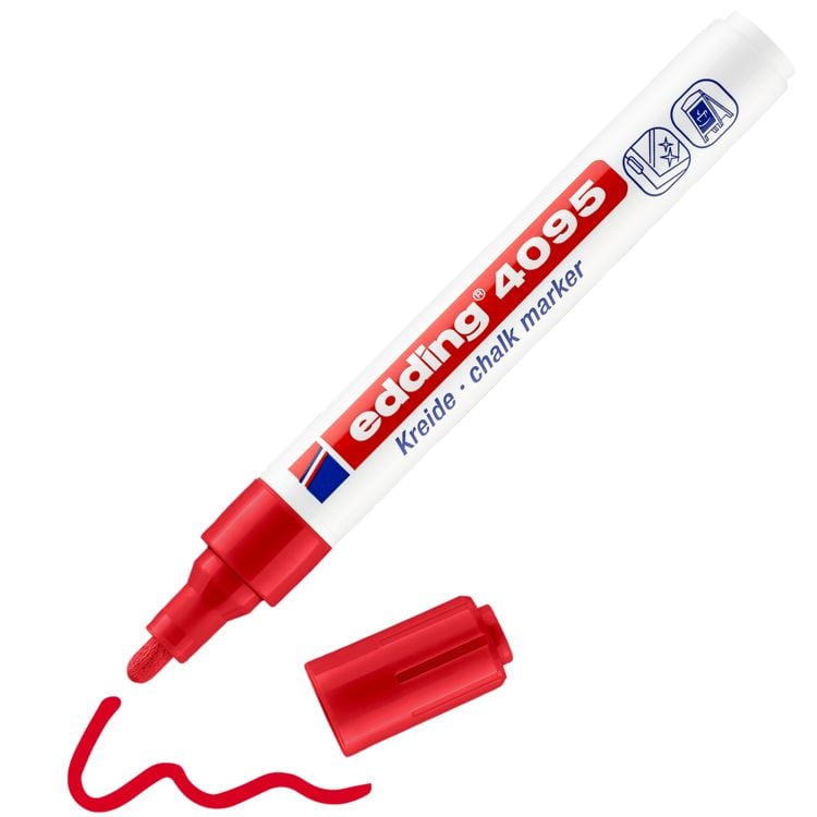 Produktbild: EDDING&reg; Kreide Marker 4095, rot