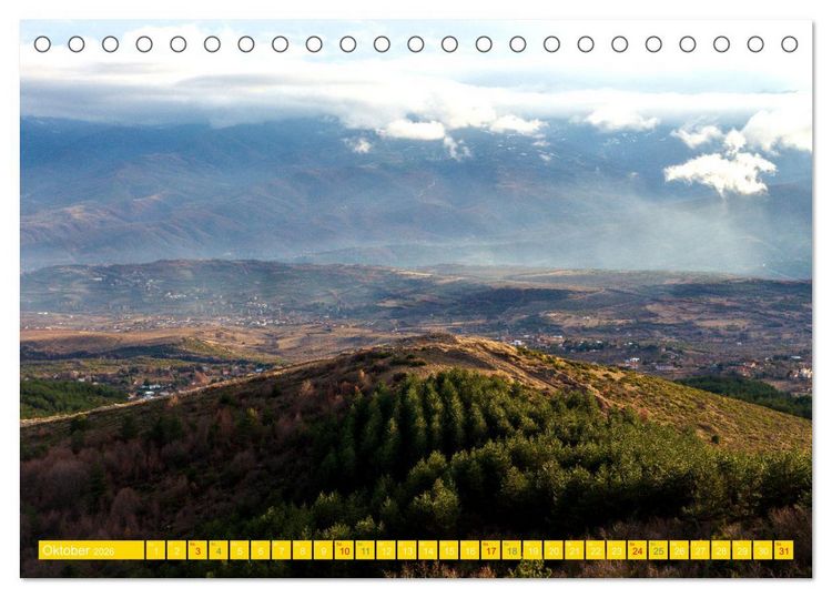 Produktbild: Skopje - Nordmazedoniens &uuml;berraschende Hauptstadt (Tischkalender 2026 DIN A5 quer), CALVENDO Monatskalender