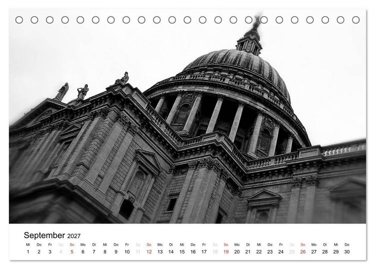 Produktbild: London (Tischkalender 2027 DIN A5 quer), CALVENDO Monatskalender