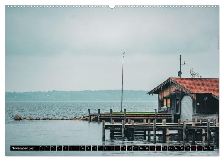 Produktbild: Bayrische Seen und W&auml;lder (Wandkalender 2027 DIN A2 quer), CALVENDO Monatskalender
