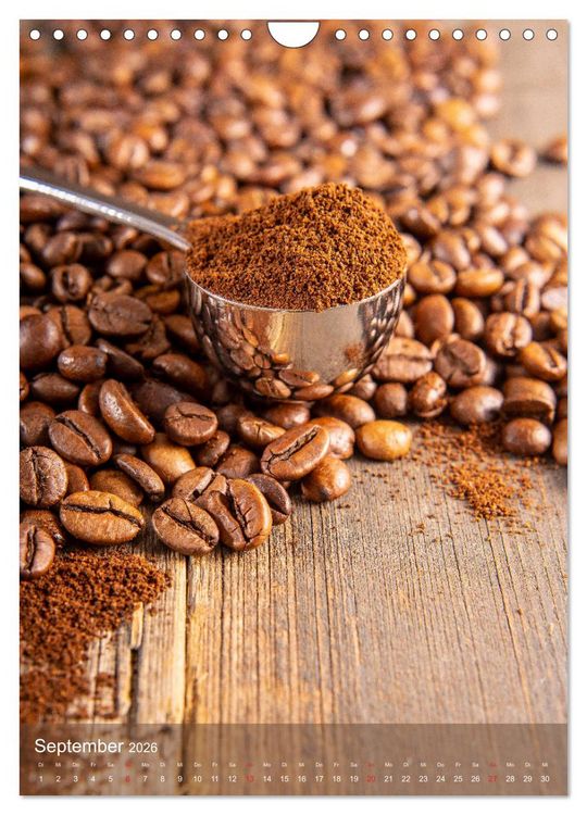 Produktbild: Kaffee f&uuml;r ein Genusserlebnis (Wandkalender 2026 DIN A4 hoch), CALVENDO Monatskalender