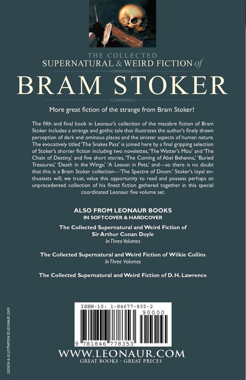 Produktbild: The Collected Supernatural and Weird Fiction of Bram Stoker