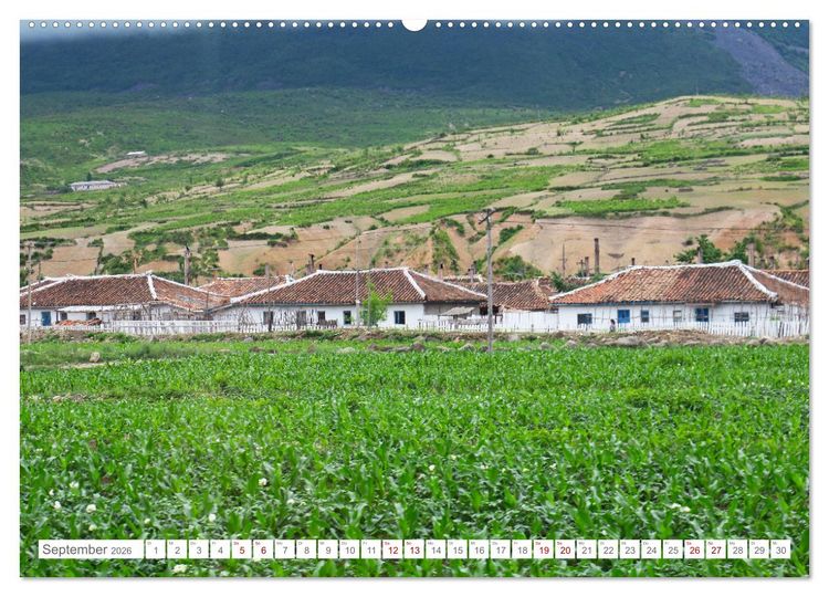 Produktbild: NORDKOREA Das Reich des Kim Jong-un (Wandkalender 2026 DIN A2 quer), CALVENDO Monatskalender