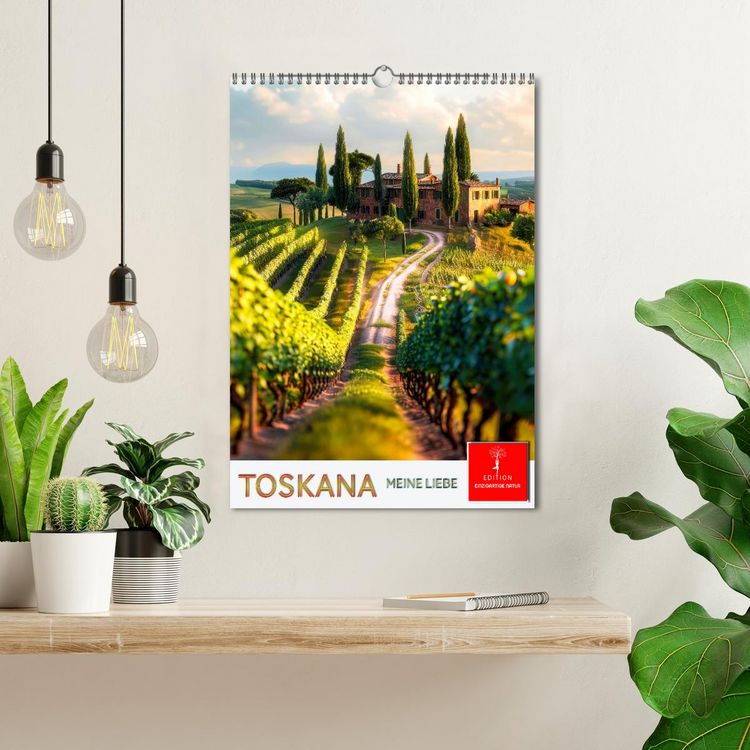 Produktbild: Toskana meine Liebe (Wandkalender 2026 DIN A3 hoch), CALVENDO Monatskalender