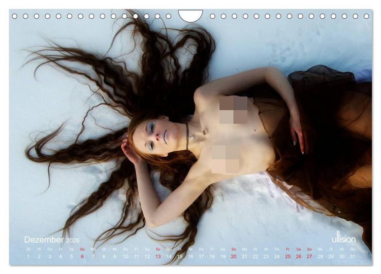 Produktbild: OPHELIA, sinnlich - mystisch - sehnsuchtsvoll (Wandkalender 2026 DIN A4 quer), CALVENDO Monatskalender