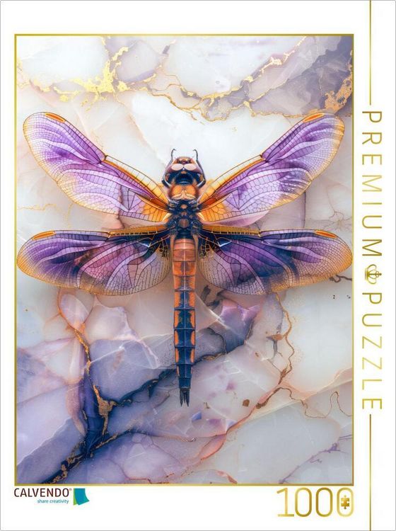 Produktbild: CALVENDO Puzzle Ein Motiv aus dem Kalender Animalische Mamorkunst | 1000 Teile Lege-Gr&ouml;&szlig;e 64x48cm Foto-Puzzle f&uuml;r gl&uuml;ckliche Stunden