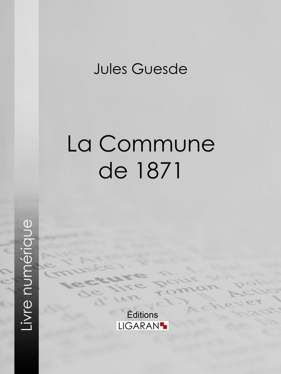 Produktbild: La Commune de 1871