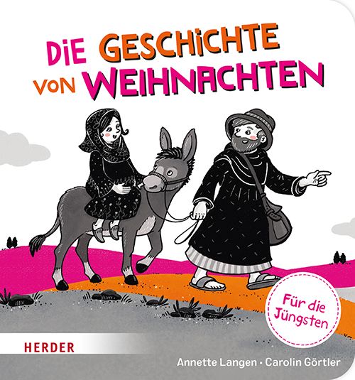 Produktbild: Die Geschichte von Weihnachten Kontrastbuch (Pappbilderbuch)