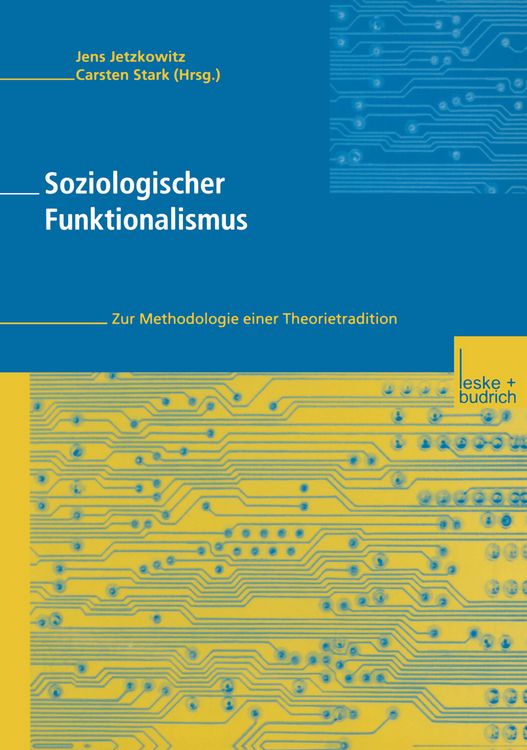Produktbild: Soziologischer Funktionalismus