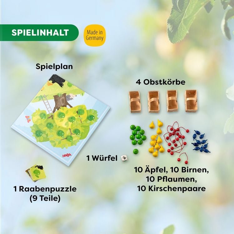 Produktbild: HABA Obstgarten, W&uuml;rfelspiel