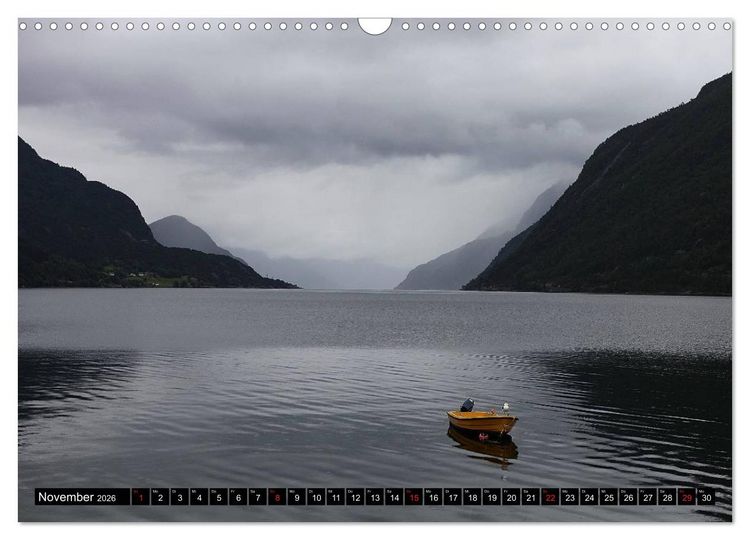 Produktbild: Norwegen - Im Land der Sagen, Mythen und Trolle (Wandkalender 2026 DIN A3 quer), CALVENDO Monatskalender