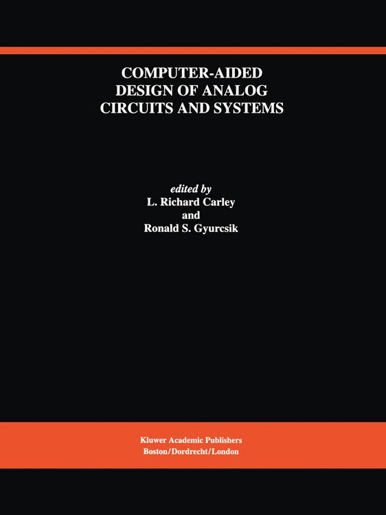 Produktbild: Computer-Aided Design of Analog Circuits and Systems