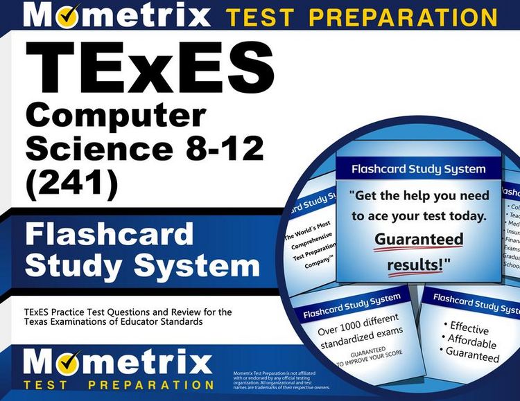Produktbild: TExES Computer Science 8-12 (241) Flashcard Study System