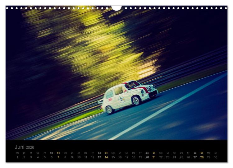 Produktbild: Abarth Racing (Wandkalender 2026 DIN A3 quer), CALVENDO Monatskalender