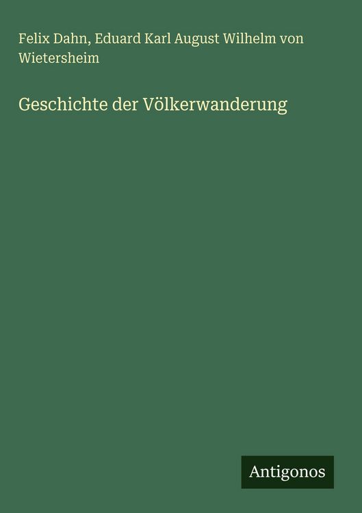 Produktbild: Geschichte der V&ouml;lkerwanderung