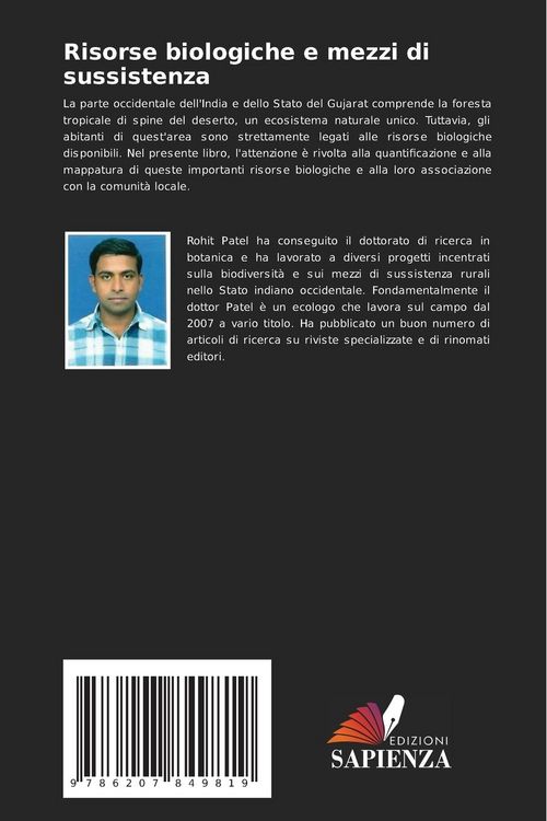 Produktbild: Risorse biologiche e mezzi di sussistenza