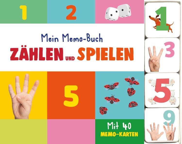 Produktbild: Mein Memo-Buch Z&auml;hlen und Spielen