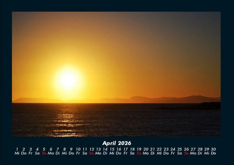 Produktbild: Meereslandschaft 2026 Fotokalender DIN A4