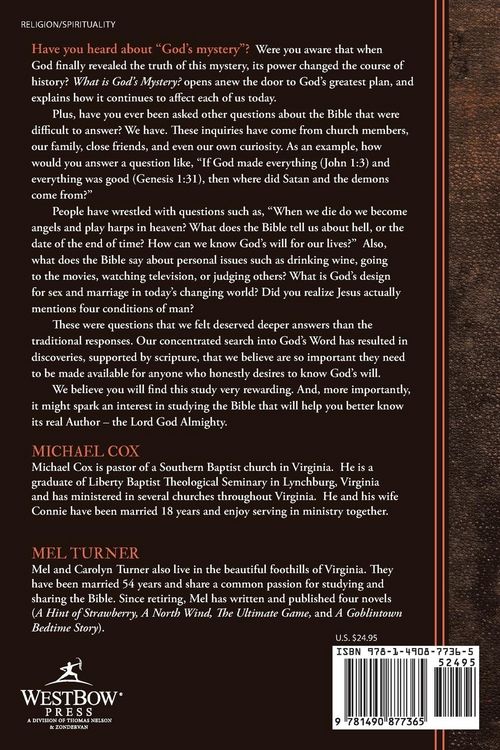 Produktbild: What is God's Mystery?