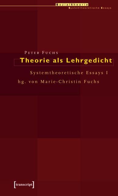 Produktbild: Theorie als Lehrgedicht