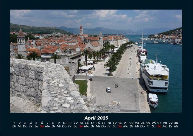 Produktbild: Die sch&ouml;nsten Meereslandschaften 2025 Fotokalender DIN A4