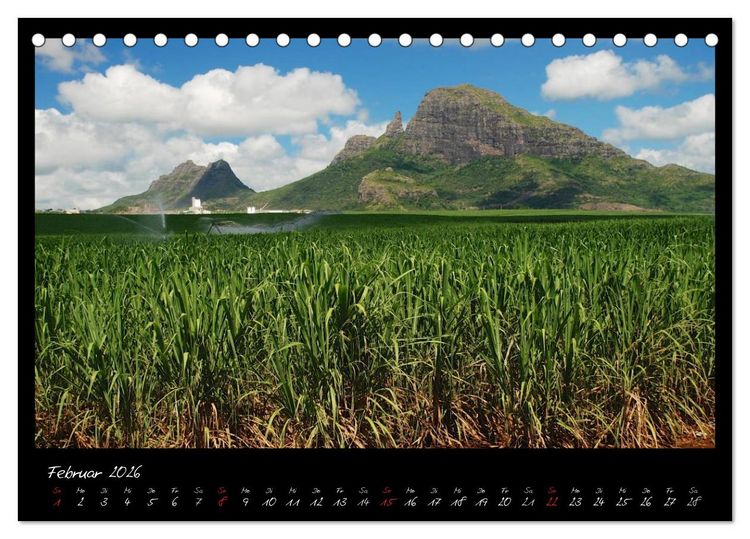 Produktbild: Mauritius (Tischkalender 2026 DIN A5 quer), CALVENDO Monatskalender