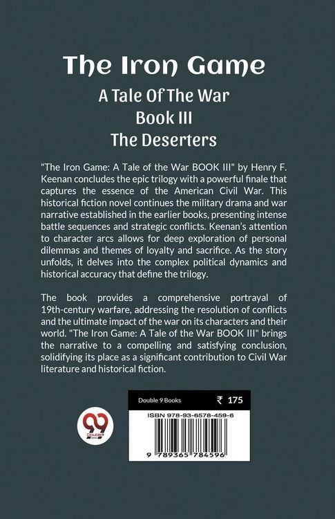 Produktbild: The Iron Game A Tale of the War BOOK III THE DESERTERS