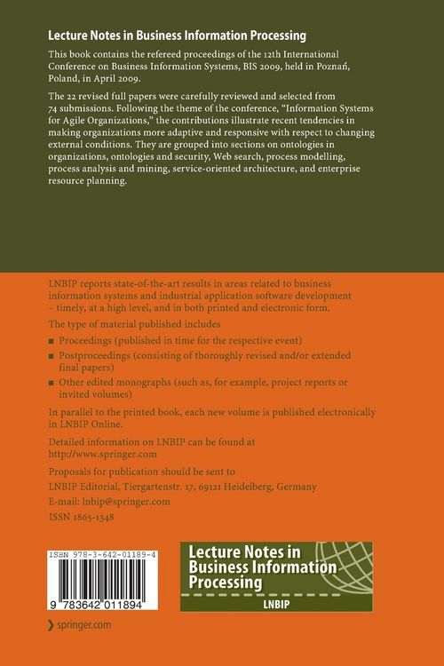 Produktbild: Business Information Systems