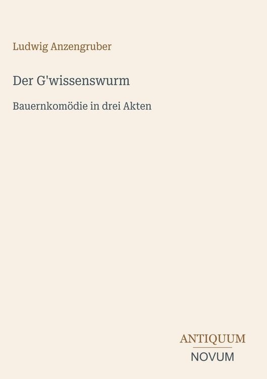 Produktbild: Der G'wissenswurm